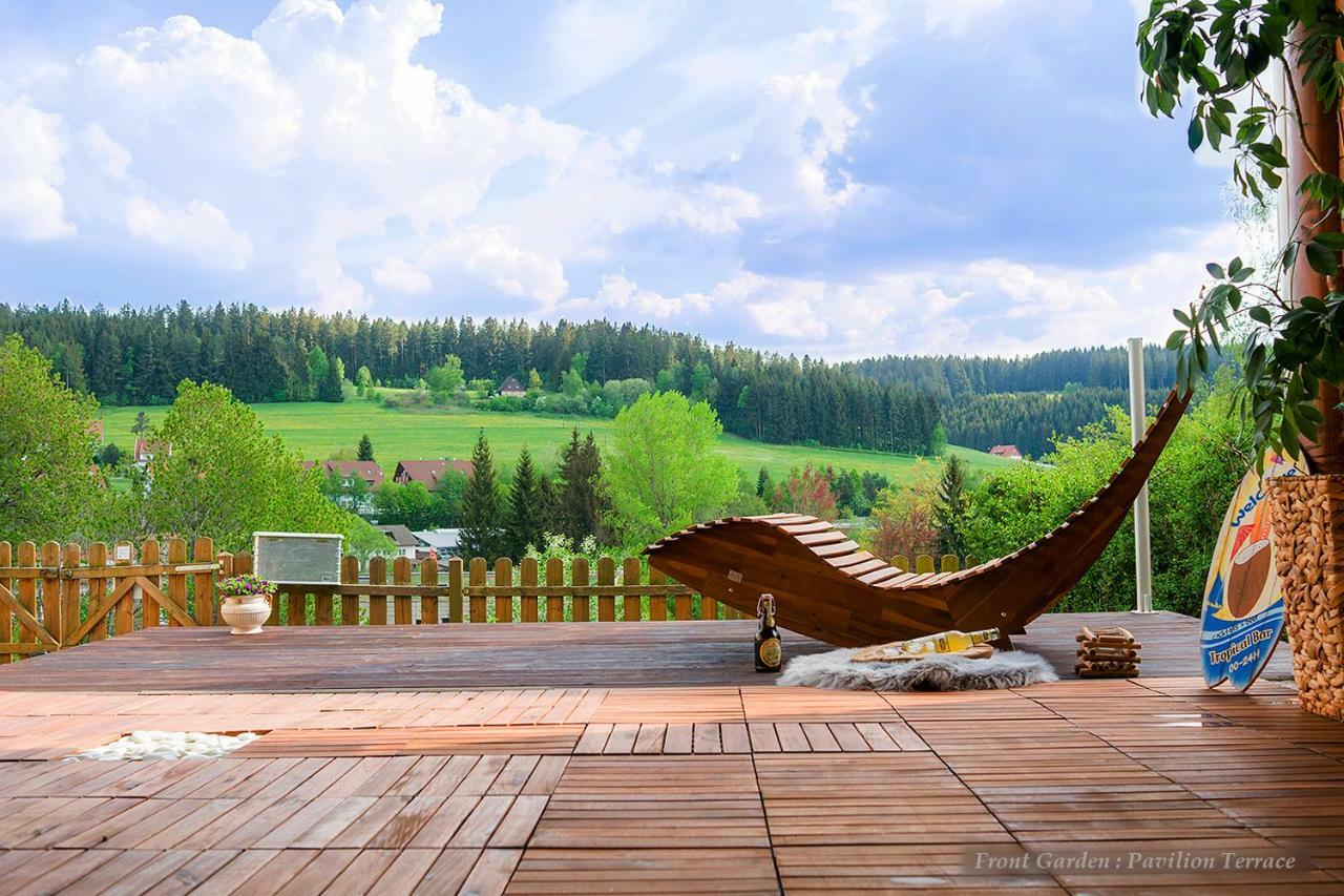 Entire House In Schwarzwald With Mountain View, Private Gym,Sauna And Garden Villa Unterkirnach Ngoại thất bức ảnh